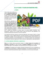 Tema N2 - Diversidad de La Flora y Fauna en Nuestro País, Pisos Ecológicos.