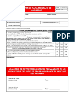 PG-SSO-19-F6 Permiso para Montaje de Andamio