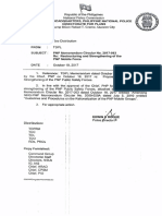 PNP Memo Circular No. 2017-063 Re Restructuring and Strengthening of The PNP Mobile Force