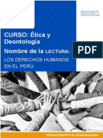 S.9 - E.D. 2021-10 Los Derechos Humanos en El Perú.