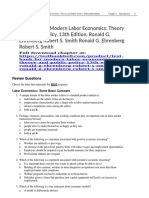 13th Modern Labor Economics Theory and Public Policy 1138218154 978 1138218154