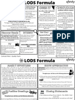 LODS Formula - S4x Cheat Sheet