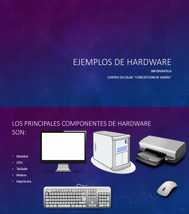 Ejemplos de Hardware PDF