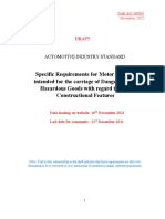 Draft - AIS180 - D0 - Vehicles - Carrying - Dangerous Goods