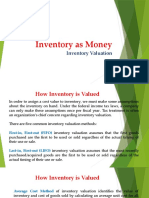Inventory As Money New