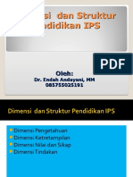 Pertemuan 3 Dimensi Dan Struktur Pend IPS