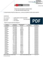 Certificado MM No 1036 2023 Migraciones Ugd