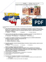 3 Periodo - 5° EVALUACIÓN COGNITIVA DEL ÁREA DE Sociales