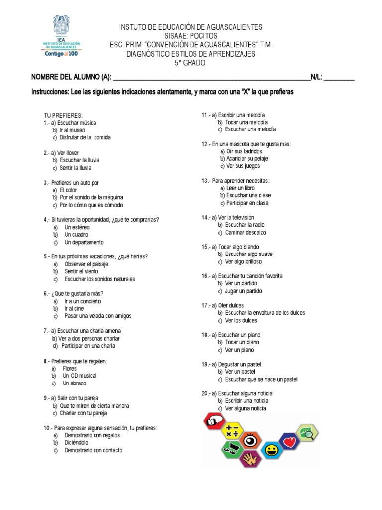 5 Tipos De Test Educativos – DIRECTRICES PARA LA TRADUCCION Y ...