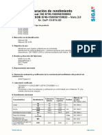 SIGA Majcoat 150 SOB Declaración de Rendimiento DOP Es