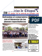 Periódico Noticias de Chiapas, Edición Virtual Jueves 01 de Junio de 2023