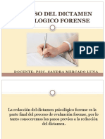 Dictamen Psicologico Forense. SILVIA