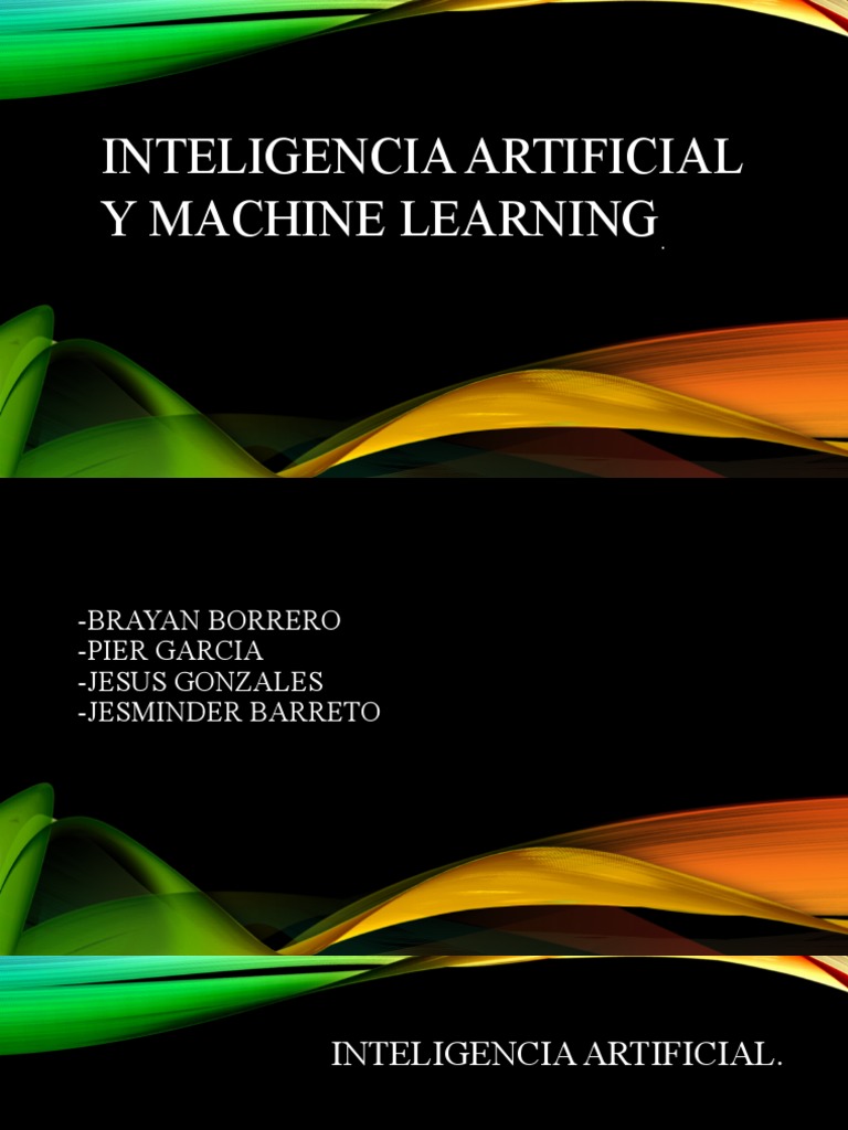IA Subsimbólica y Machine Learning | PDF | Inteligencia artificial ...
