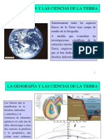 Geografía y Las Ciencias de La Tierra