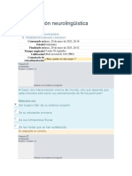 Programación Neurolingüística Examen Semana 4