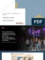 1.1. Introducción A La Organización de Eventos AV