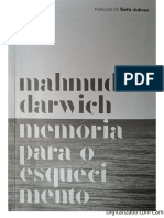 DARWICH, M. Memoria para o esquecimento