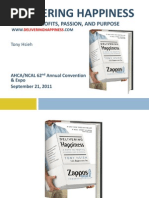 Download Delivering Happiness -AHCA NCAL 62nd Annual Convention and Expo_92111 by Delivering Happiness SN64981942 doc pdf