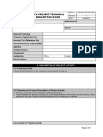 Rec GTGT 005 Gita Project Technical Description Form