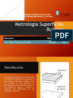 Practica #12 Metrologia Superficies Rugosas