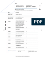 Power Tool Inspection Checklist Template (Free and Edtaible Form)