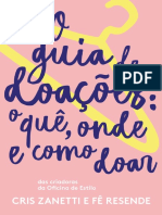 O Guia de Doações - Fê Resende