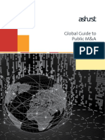 Ashurst Global Guide To Public M and A 2020