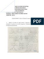 BIO 450 - 06 Questionário