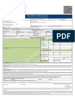 Policy Schedule Cum Cer Ficate of Insurance: Premium Computation Table