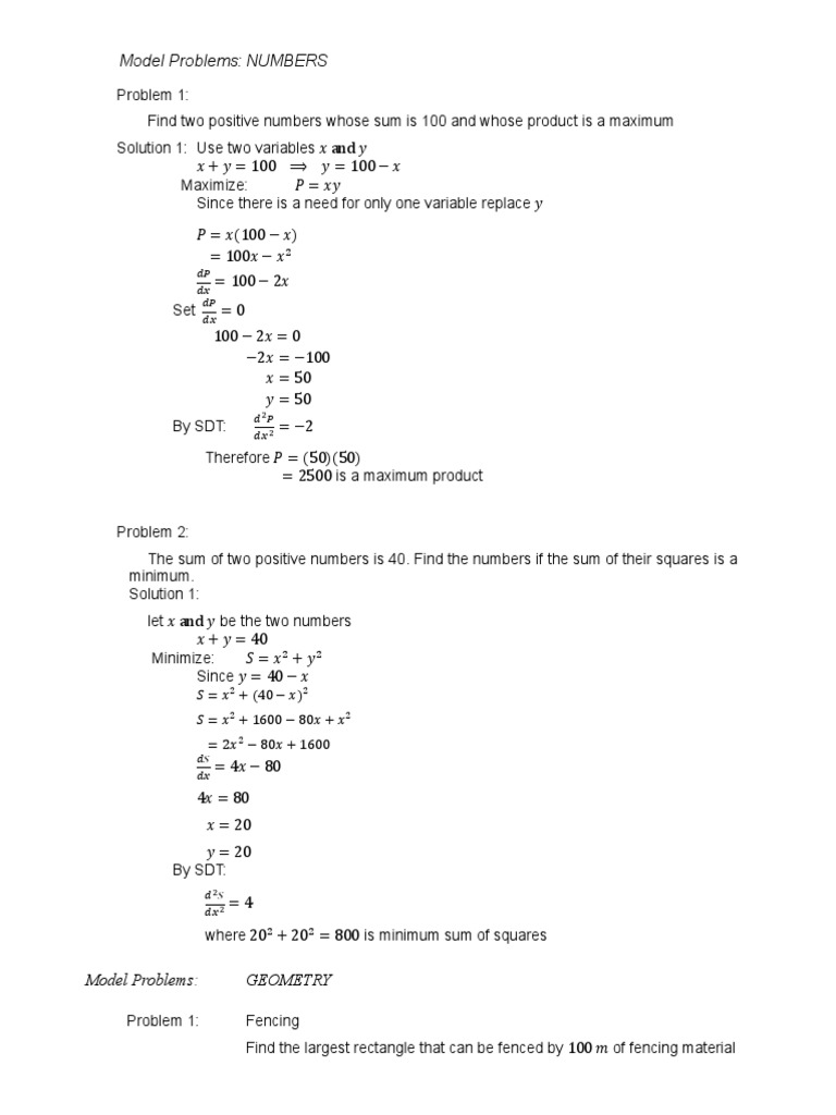 Lesson 789 Differential Calculus PDF