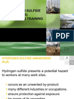 Hydrogen Sulfide h2s Awareness Training