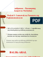 Araling Panlipunan - Ikasampung Baitang Ikaapat Na Markahan m3