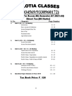 Tax Final Book With Cover Page 4th Sem 2021