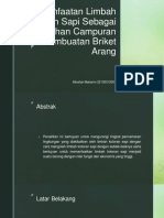 Atoilah Pemanfaatan Limbah Kotoran Sapi Sebagai Bahan Campuran Pembuatan