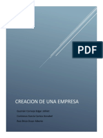 Creacion de Una Empresa