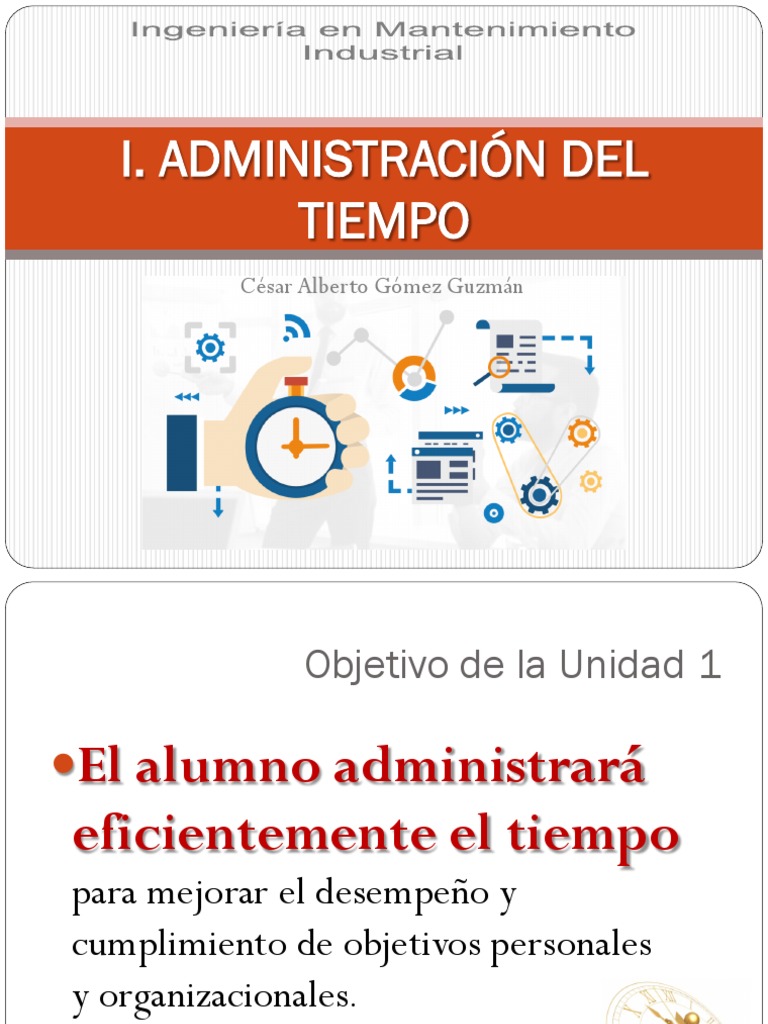 Eficiencia en la Administración del Tiempo | PDF