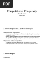 Computational Complexity