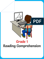 Reading Comprehension For Grade 1 Exercise 22