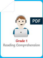 Reading Comprehension For Grade 1 Exercise 23