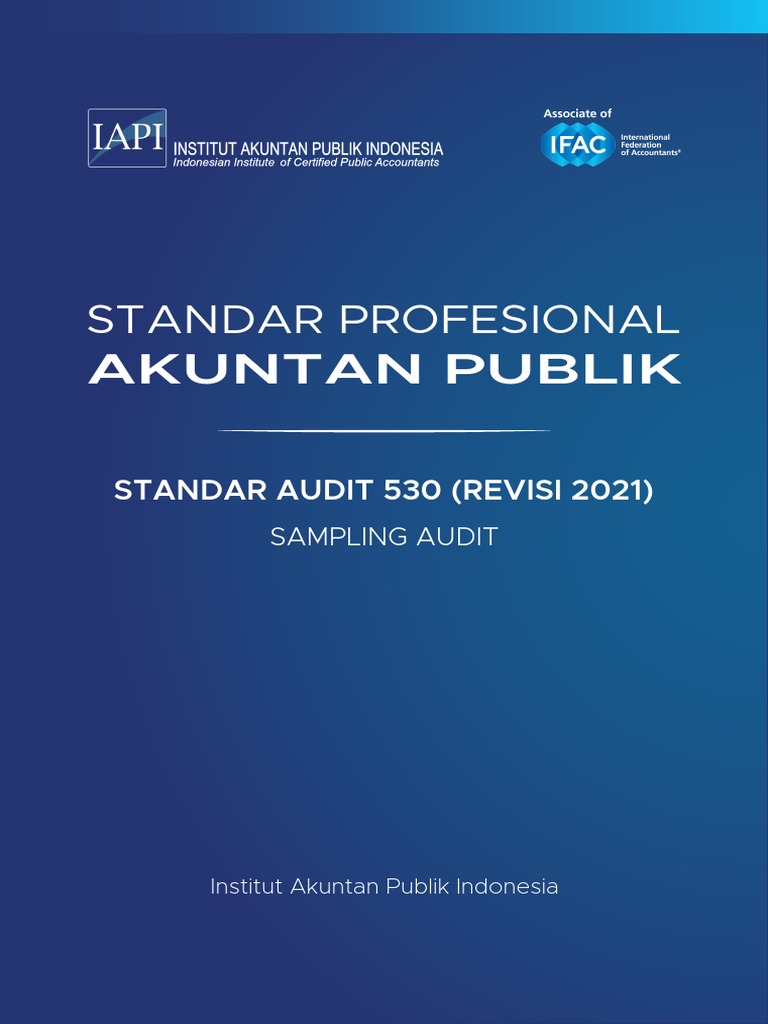Standar Audit 530: Sampling Audit 2021 | PDF