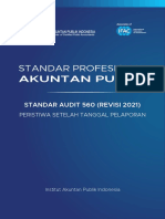 IAPI Standar Audit 560 (Revisi 2021)