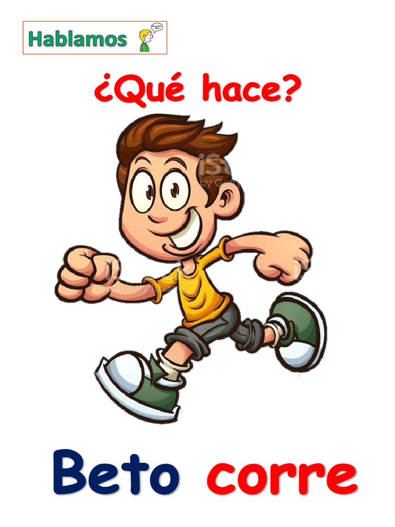 Verbo Correr PDF