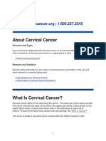 About Cervical Cancer: Overview and Types
