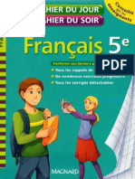 Cahier Du Jour Cahier Du Soir. Français 5e ( PDFDrive )