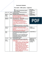 Tanévzárás Feladatok 2022-2023