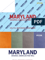 1238 Maryland American Fine Twill 2021 Feb