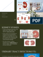 Some Disorders of Excretory System