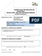 Modele Fiche de Questions