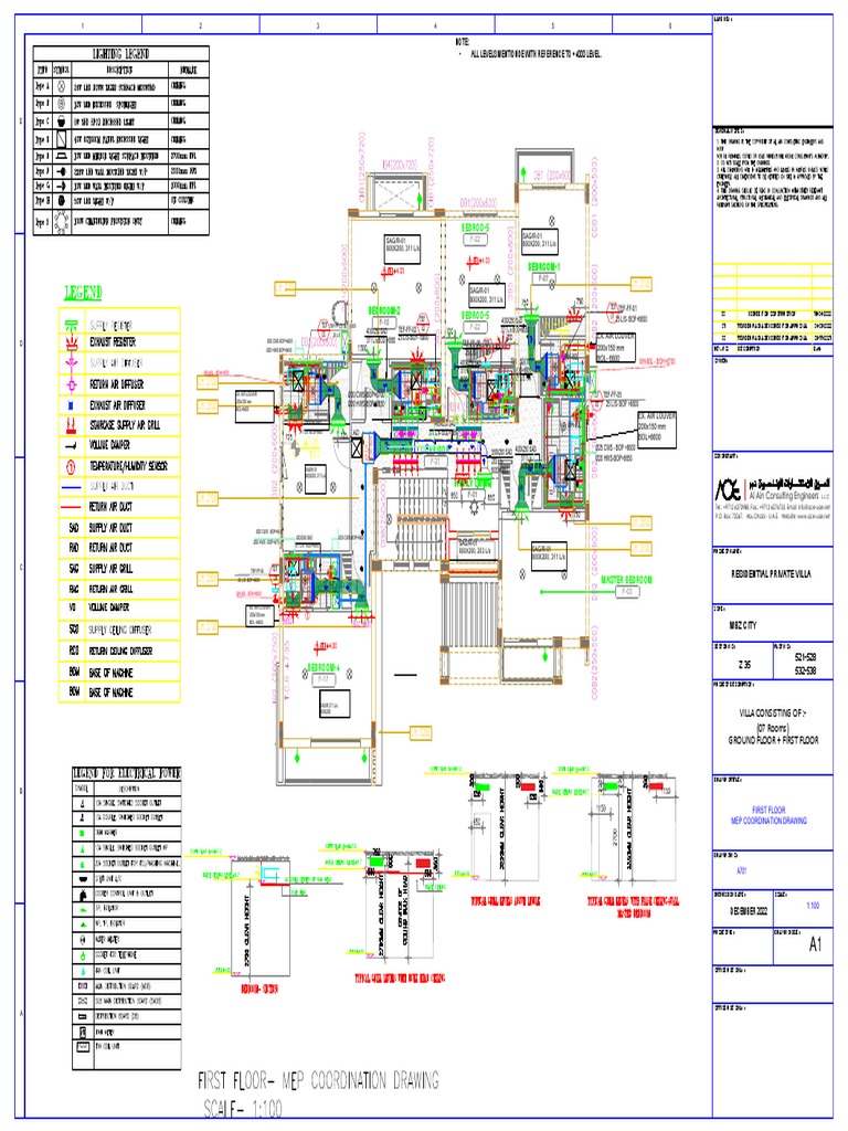 AD790-A-700-Coordination Drawing - 1stF 12.12-A700 | PDF