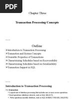 Chapter 3 Transaction Processing Concepts